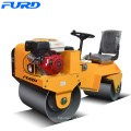 Mini Single Cylinder Diesel Engine 700kg Double Drum Roller Compactor